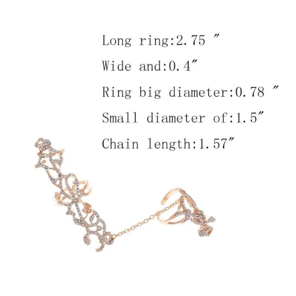 New Doppelfinger Chain Ring - Picture 9 of 10